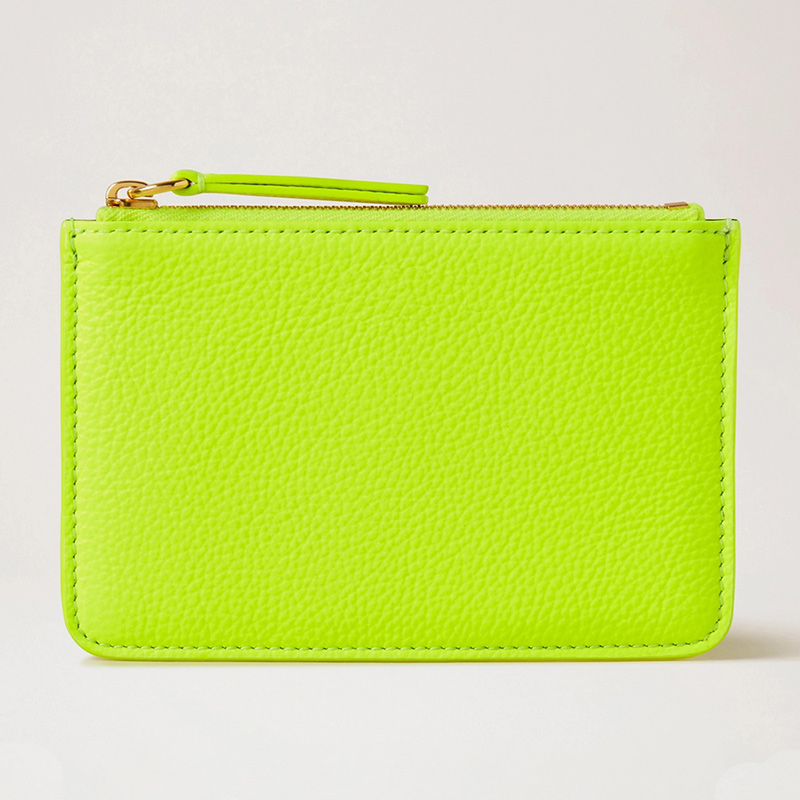 Epi Leather Wallet, Neon Men's Small Leather Goods