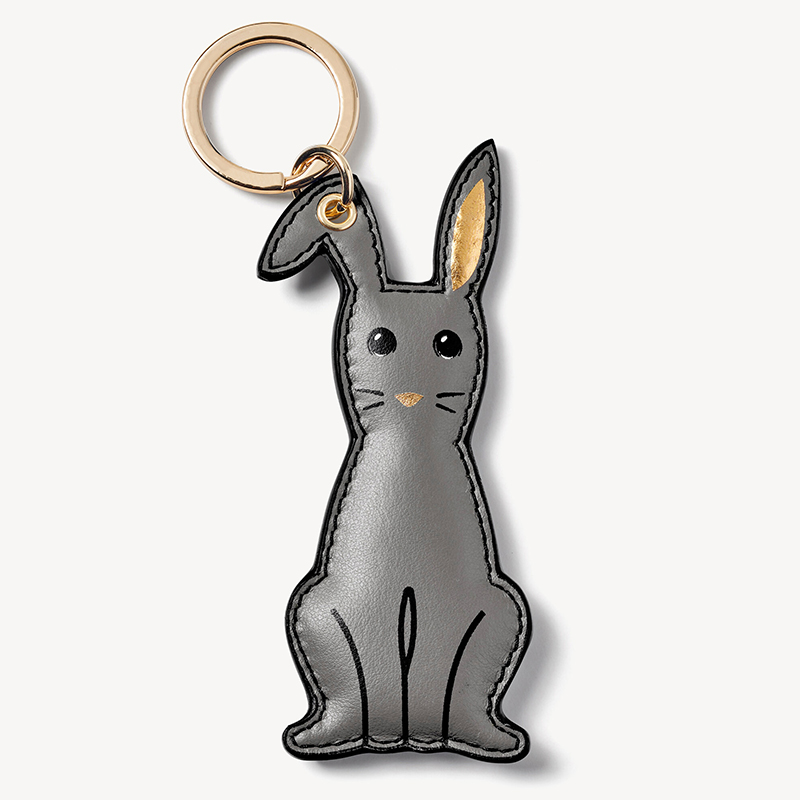 Luxury Puppy Keychain Leather Dog Keychain Puppy Leather 