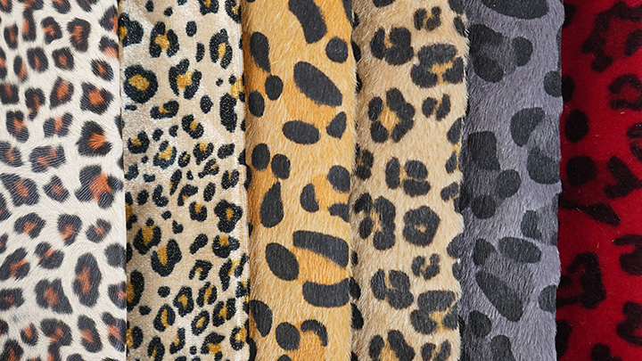 leopard-leather